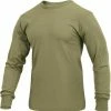 Army Navy Store Shirts AR 670-1 Coyote Brown - Long Sleeve Solid T-Shirt
