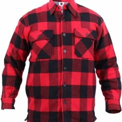 Rothco Buffalo Plaid - Sherpa Lined Flannel Jacket