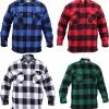 Rothco Buffalo Plaid - Sherpa Lined Flannel Jacket 2 Rothco Buffalo Plaid - Sherpa Lined Flannel Jacket