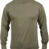 Army Navy Store Coyote Brown - Moisture Wicking Long Sleeve T-Shirt Shirts