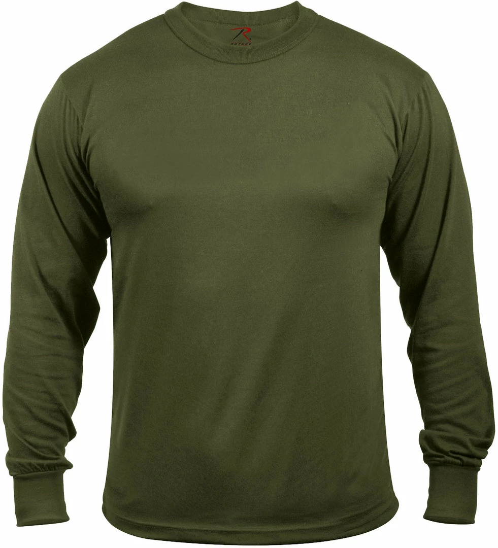 Army Navy Store Shirts Olive Drab - Moisture Wicking Long Sleeve T-Shirt 3 Army Navy Store Shirts Olive Drab - Moisture Wicking Long Sleeve T-Shirt