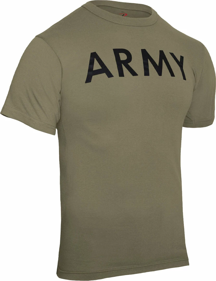 Army Navy Store Coyote Brown Army Physical Training T-Shirt Shirts 3 Army Navy Store Coyote Brown Army Physical Training T-Shirt Shirts