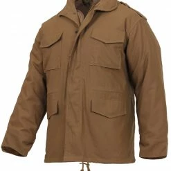 Army Navy Store Coyote Brown - Water Repellent M-65 Field Jacket Jackets / Coats