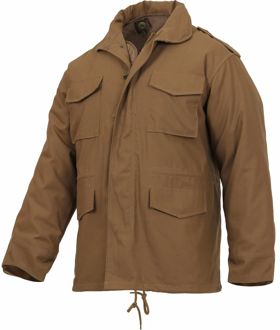 Army Navy Store Coyote Brown - Water Repellent M-65 Field Jacket Jackets / Coats 3 Army Navy Store Coyote Brown - Water Repellent M-65 Field Jacket Jackets / Coats