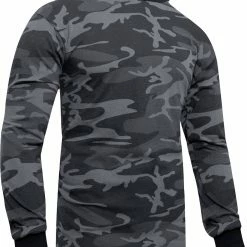 Army Navy Store Shirts Black Camo - Long Sleeve Colored Camo T-Shirt