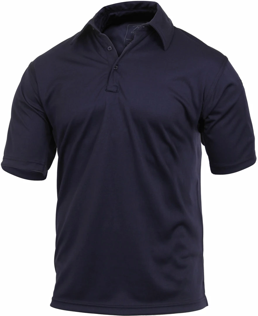 Army Navy Store Midnight Navy Blue - Tactical Performance Polo Shirt 3 Army Navy Store Midnight Navy Blue - Tactical Performance Polo Shirt
