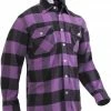 Army Navy Store Shirts Purple Plaid - Extra Heavyweight Buffalo Plaid Flannel Shirt 1 Army Navy Store Shirts Purple Plaid - Extra Heavyweight Buffalo Plaid Flannel Shirt