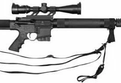 Rothco Hunting / Shooting Gear Black - Military Style 3-Point Rifle Sling