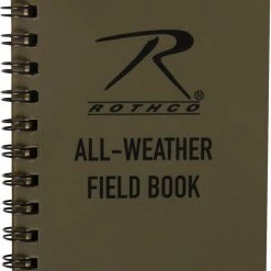 Army Navy Store Books And Videos Coyote Brown - All-Weather Waterproof Notebook (3" X 5")
