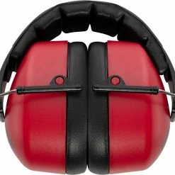 Army Navy Store Red Folding Noise Reduction Ear Muffs Shooting Protection Hunting / Shooting Gear