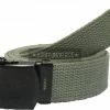 Rothco Foliage Green - Military Web Belt With Black Buckle 54 In. Belts / Suspenders