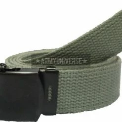 Rothco Foliage Green - Military Web Belt With Black Buckle 54 In. Belts / Suspenders