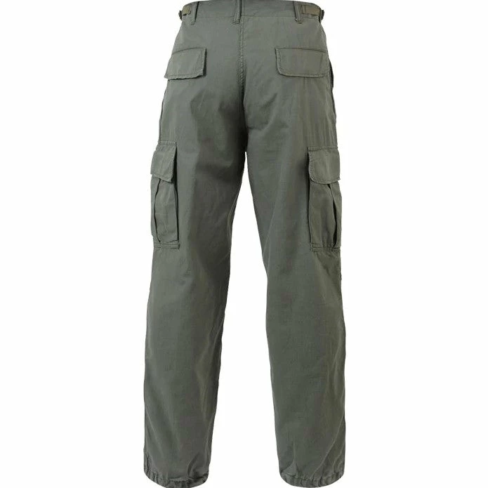 Rothco Olive Drab - Military Vintage Vietnam Fatigue Pants 4 Rothco Olive Drab - Military Vintage Vietnam Fatigue Pants