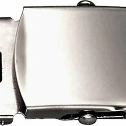 Rothco Belts / Suspenders Chrome Plated - Military Web Belt Buckle