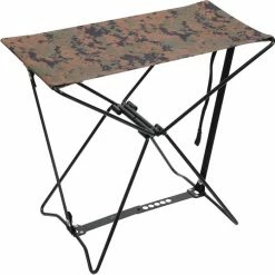 Rothco Digital Woodland Camouflage - Military Mini Portable Folding Camp Stool Camping / Survival Gear
