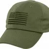 Army Navy Store Headwear Olive Drab - Tactical Operator Cap With US Flag 2 Army Navy Store Headwear Olive Drab - Tactical Operator Cap With US Flag