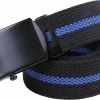 Army Navy Store Thin Blue Line Web Belt - 54 Inches Belts / Suspenders