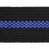 Army Navy Store Thin Blue Line Web Belt - 44 Inches