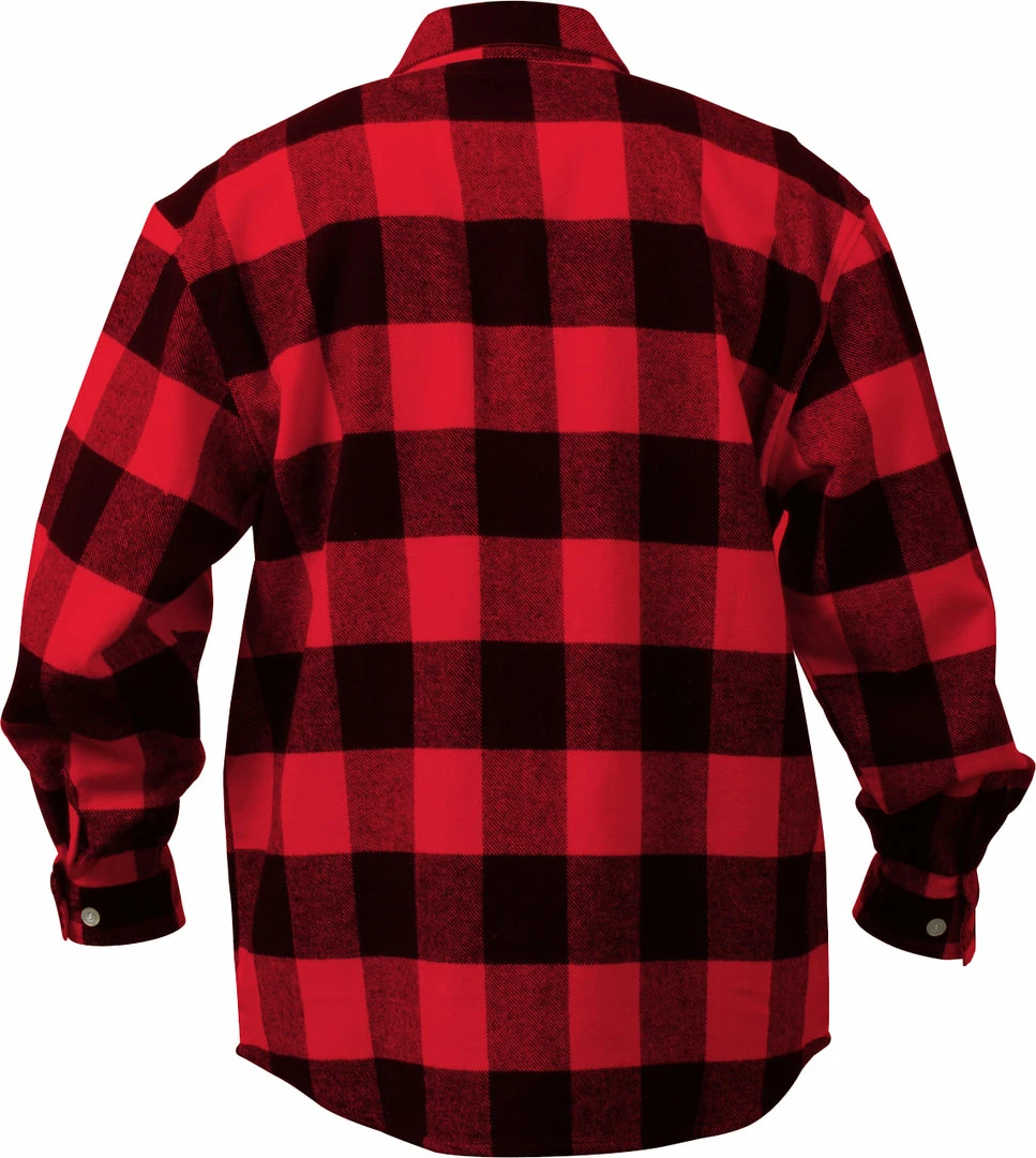 Army Navy Store Red Plaid - Extra Heavyweight Buffalo Plaid Flannel Shirt Shirts 4 Army Navy Store Red Plaid - Extra Heavyweight Buffalo Plaid Flannel Shirt Shirts