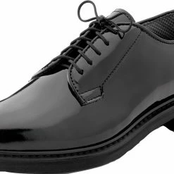 Rothco Black - US Navy Hi Gloss Lightweight Oxford Shoes