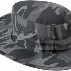 Army Navy Store Headwear Black Camo - Adjustable Boonie Hat