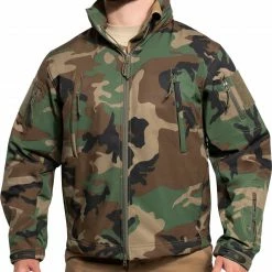 Army Navy Store Woodland Camo - Concealed Carry Soft Shell Jacket