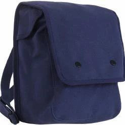 Army Navy Store Navy Blue - Canvas Map Case Shoulder Bag