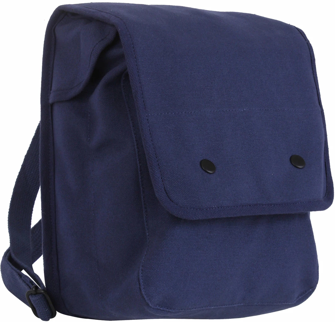 Army Navy Store Navy Blue - Canvas Map Case Shoulder Bag 3 Army Navy Store Navy Blue - Canvas Map Case Shoulder Bag