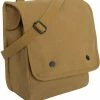 Army Navy Store Coyote Brown - Canvas Map Case Shoulder Bag 1 Army Navy Store Coyote Brown - Canvas Map Case Shoulder Bag