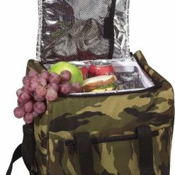None Bags Woodland Camouflage Large Military Insulated Cooler Bag