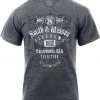 Shirts Grey Smith & Wesson Firearms Tradition Logo T-Shirt