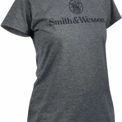 Smith & Wesson Womens Charcoal Grey T-Shirt