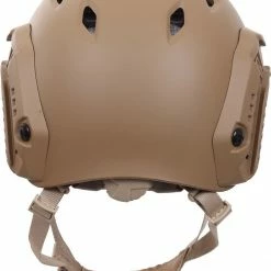 None Coyote Brown Advanced Tactical Adjustable Airsoft Helmet Headwear