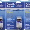 Potable Aqua Water Purification Tablets - 3 Pack Camping / Survival Gear