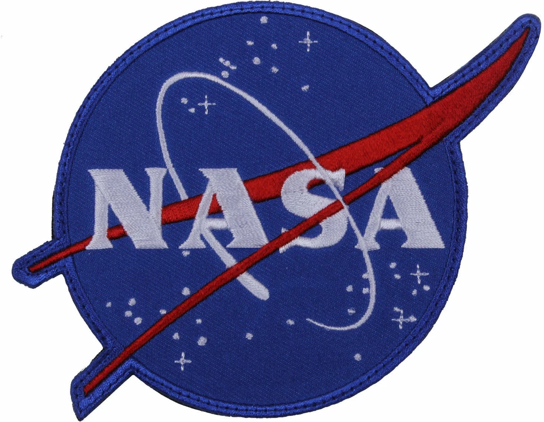 Patches NASA Meatball Logo Official With Hook & Loop Patch 4-3/4" X 4-1/2" 3 Patches NASA Meatball Logo Official With Hook & Loop Patch 4-3/4" X 4-1/2"