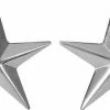 None Silver Polished Brigadier General 2 Stars United States Army Rank Insignia Pin Insignias / Medals / Ribbons 1 None Silver Polished Brigadier General 2 Stars United States Army Rank Insignia Pin Insignias / Medals / Ribbons