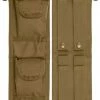 None Pocket Tools / Knife Accessories Coyote Brown Tactical MOLLE Machete Sheath Case Cover 18"