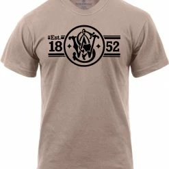 Smith & Wesson Established 1852 T-Shirt - Khaki Shirts