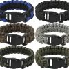 ARMY Deluxe Survival Paracord Cobra Bracelet W/ Buckle