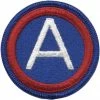 None United States Army 3rd Army Insignia Patch