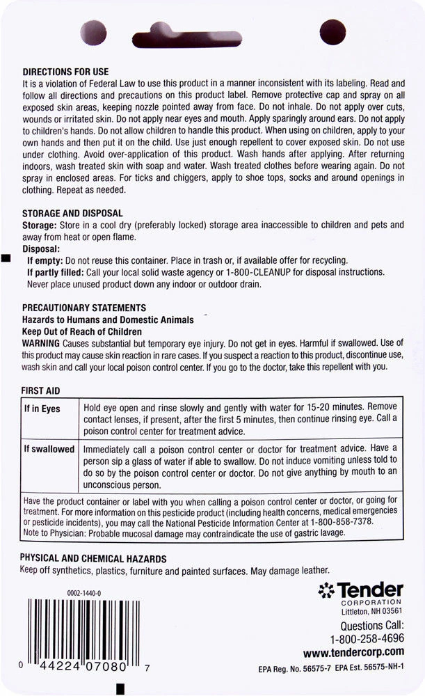 Camping / Survival Gear Ben's Military 100% Deet Tick & Insect Repellent Spray Pump 3.4oz 4 Camping / Survival Gear Ben's Military 100% Deet Tick & Insect Repellent Spray Pump 3.4oz