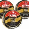 3 Pack - Kiwi Black Large Parade Gloss 2.5 Oz Premium Shoe Polish 1 3 Pack - Kiwi Black Large Parade Gloss 2.5 Oz Premium Shoe Polish