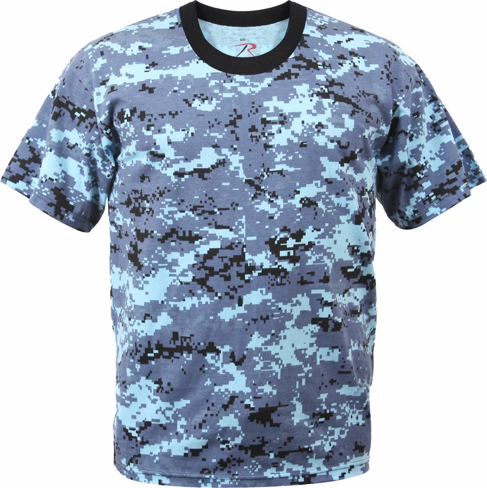 Unbranded Shirts Digital Camouflage Tactical Military Short Sleeve Army Camo Shirt 10 Unbranded Shirts Digital Camouflage Tactical Military Short Sleeve Army Camo Shirt