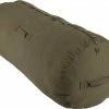 Bags Olive Drab Cotton Canvas Side Zipper Sports Gym Traveling Duffle Bag