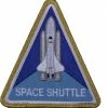NASA Space Shuttle Morale Triangle Patch With Hook & Loop Back 4" X 4-3/4" 1 NASA Space Shuttle Morale Triangle Patch With Hook & Loop Back 4" X 4-3/4"