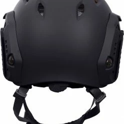 None Black Advanced Tactical Adjustable Airsoft Helmet Headwear