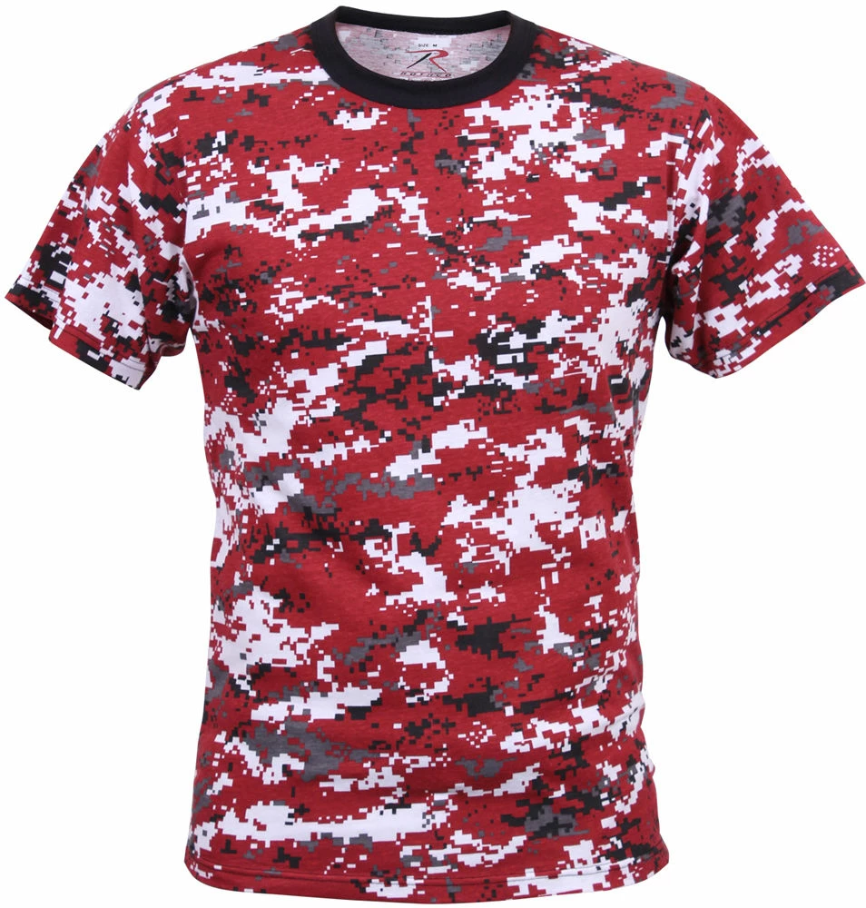 Unbranded Shirts Digital Camouflage Tactical Military Short Sleeve Army Camo Shirt 12 Unbranded Shirts Digital Camouflage Tactical Military Short Sleeve Army Camo Shirt