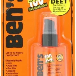 Bens Ben's Military 100% Deet Tick & Insect Repellent Spray Pump 1.25oz