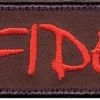 None Brown & Red Military Infidel Patch With Hook Back 1.25" X 4" Patches 2 None Brown & Red Military Infidel Patch With Hook Back 1.25" X 4" Patches