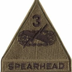 None United States Army Spearhead 3rd Armored Division Patch